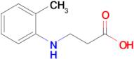 3-[(2-methylphenyl)amino]propanoic acid