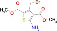 2,4-Dimethyl 5-amino-3-(bromomethyl)thiophene-2,4-dicarboxylate