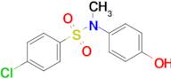 4-Chloro-N-(4-hydroxyphenyl)-N-methylbenzene-1-sulfonamide