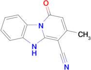 1,5-Dihydro-3-methyl-1-oxopyrido[1,2-a]benzimidazole-4-carbonitrile