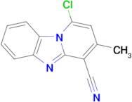 1-Chloro-3-methylpyrido[1,2-a]benzimidazole-4-carbonitrile