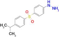 {4-[4-(propan-2-yl)benzenesulfonyl]phenyl}hydrazine