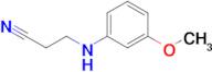3-[(3-methoxyphenyl)amino]propanenitrile