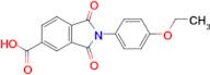 2-(4-Ethoxyphenyl)-2,3-dihydro-1,3-dioxo-1H-isoindole-5-carboxylic acid