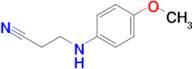 3-[(4-methoxyphenyl)amino]propanenitrile