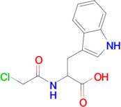 2-(2-Chloroacetamido)-3-(1H-indol-3-yl)propanoic acid