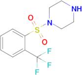 1-[2-(trifluoromethyl)benzenesulfonyl]piperazine