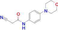 2-Cyano-N-[4-(morpholin-4-yl)phenyl]acetamide