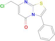 7-(Chloromethyl)-3-phenyl-5H-[1,3]thiazolo[3,2-a]pyrimidin-5-one