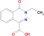 3-Ethyl-4-oxo-3,4-dihydrophthalazine-1-carboxylic acid