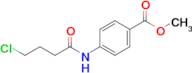 Methyl 4-(4-chlorobutanamido)benzoate