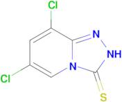 6,8-dichloro-2H,3H-[1,2,4]triazolo[4,3-a]pyridine-3-thione
