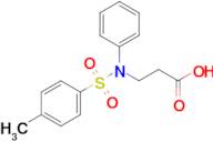 3-(N-Phenyl-4-methylbenzenesulfonamido)propanoic acid