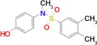 N-(4-Hydroxyphenyl)-N,3,4-trimethylbenzene-1-sulfonamide