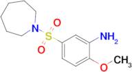 5-[(Hexahydro-1H-azepin-1-yl)sulfonyl]-2-methoxybenzenamine