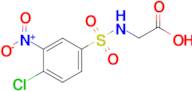 2-(4-Chloro-3-nitrobenzenesulfonamido)acetic acid