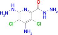 4-Amino-3,5-dichloro-6-hydrazinylpyridine-2-carbohydrazide