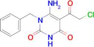 6-Amino-1-benzyl-5-(2-chloroacetyl)-1,2,3,4-tetrahydropyrimidine-2,4-dione