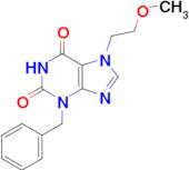 3-Benzyl-7-(2-methoxyethyl)-2,3,6,7-tetrahydro-1H-purine-2,6-dione