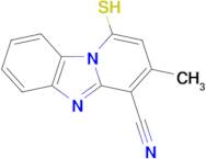 11-Methyl-13-sulfanyl-1,8-diazatricyclo[7.4.0.0,2,7]trideca-2,4,6,8,10,12-hexaene-10-carbonitrile