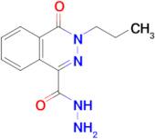 4-Oxo-3-propyl-3,4-dihydrophthalazine-1-carbohydrazide