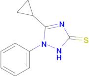 5-cyclopropyl-1-phenyl-2,3-dihydro-1H-1,2,4-triazole-3-thione