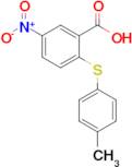 2-[(4-methylphenyl)sulfanyl]-5-nitrobenzoic acid