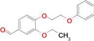 3-Ethoxy-4-(2-phenoxyethoxy)benzaldehyde