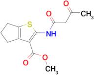 Methyl 2-[(1,3-dioxobutyl)amino]-5,6-dihydro-4H-cyclopenta[b]thiophene-3-carboxylate