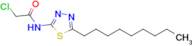 2-Chloro-N-(5-nonyl-1,3,4-thiadiazol-2-yl)acetamide