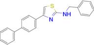 N-Benzyl-4-(4-phenylphenyl)-1,3-thiazol-2-amine