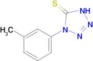 1-(3-methylphenyl)-4,5-dihydro-1H-1,2,3,4-tetrazole-5-thione