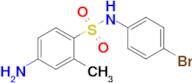 4-Amino-N-(4-bromophenyl)-2-methylbenzene-1-sulfonamide