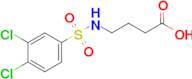 4-(3,4-Dichlorobenzenesulfonamido)butanoic acid