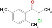 2-Chloro-1-(2,5-dimethylphenyl)propan-1-one