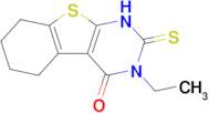 3-Ethyl-2,3,5,6,7,8-hexahydro-2-thioxo[1]benzothieno[2,3-d]pyrimidin-4(1H)-one