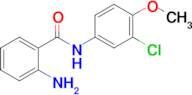 2-Amino-N-(3-chloro-4-methoxyphenyl)benzamide