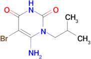 6-Amino-5-bromo-1-(2-methylpropyl)-1,2,3,4-tetrahydropyrimidine-2,4-dione