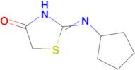 2-(cyclopentylimino)-1,3-thiazolidin-4-one