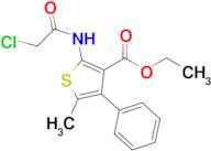 Ethyl 2-(2-chloroacetamido)-5-methyl-4-phenylthiophene-3-carboxylate