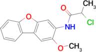 2-Chloro-N-(2-methoxy-3-dibenzofuranyl)propanamide