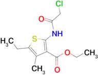 Ethyl 2-(2-chloroacetamido)-5-ethyl-4-methylthiophene-3-carboxylate