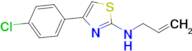 4-(4-Chlorophenyl)-N-2-propen-1-yl-2-thiazolamine