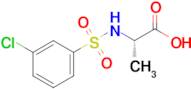 (2s)-2-(3-Chlorobenzenesulfonamido)propanoic acid