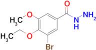 3-Bromo-4-ethoxy-5-methoxybenzohydrazide