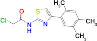 2-Chloro-n-[4-(2,4,5-trimethylphenyl)-1,3-thiazol-2-yl]acetamide