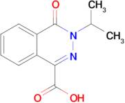 3,4-Dihydro-3-(1-methylethyl)-4-oxo-1-phthalazinecarboxylic acid