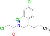 2-Chloro-n-[2-(2,4-dichlorophenyl)pentyl]acetamide