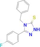 4-benzyl-3-(4-fluorophenyl)-4,5-dihydro-1H-1,2,4-triazole-5-thione