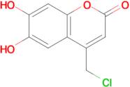 4-(Chloromethyl)-6,7-dihydroxy-2H-1-benzopyran-2-one